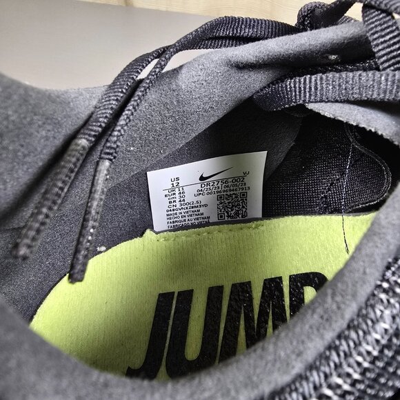 Nike Rival Jump DR2756‑002 Track Jumping Spikes Men’s Size 12 Black - Picture 8 of 9